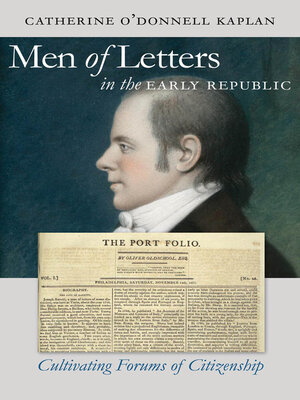 cover image of Men of Letters in the Early Republic